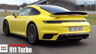 2021 Porsche 911 992 Turbo in yellow
