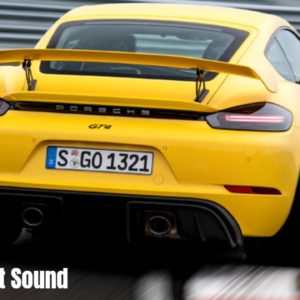 Porsche 718 Cayman GT4 PDK Engine and Exhaust Sound