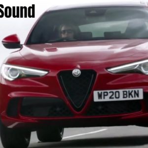 2021 Alfa Romeo Stelvio Quadrifoglio Engine and Exhaust Sound UK Spec