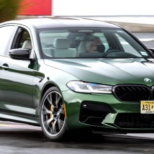 2021 BMW M5 Competition in Green