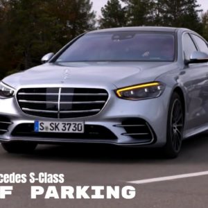 2021 Mercedes S Class Self Parking Park Pilot