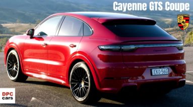 2021 Porsche Cayenne GTS Coupe in Carmine Red Looks Hot