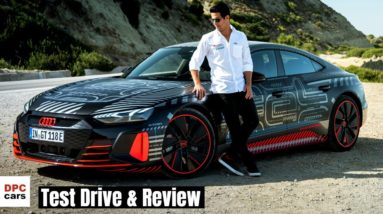 Electric Audi RS e tron GT Prototype Review Test Drive and Documentary