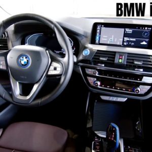 New Electric 2021 BMW iX3 EV Interior Cabin