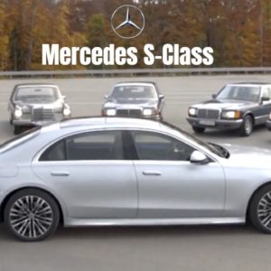 2021 Mercedes S-Class with Older Brothers