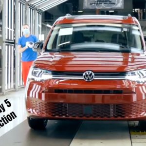2021 VW Caddy 5 Van Production - Volkswagen