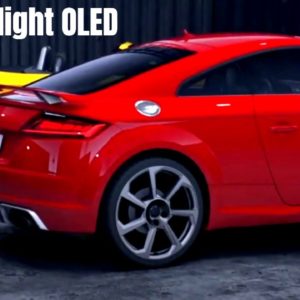 Audi Taillight OLED Lighting Technology