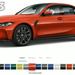 New 2021 BMW M3 Colors
