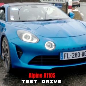 Alpine A110S Test Drive By F1 Team Driver