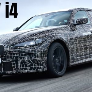 Electric BMW i4 Final Testing Before Reveal