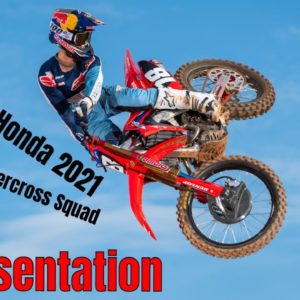 Honda Presents Factory 2021 Supercross Team