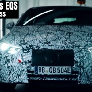 Mercedes EQS the electric S Class Testing