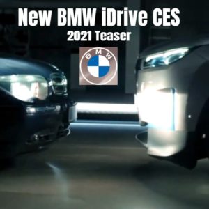 New BMW iDrive CES Digital 2021 Teaser