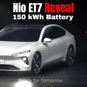 Nio ET7 Sedan 150 kWh Solid State Battery Reveal