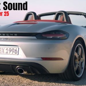 Porsche Boxster 25 Exhaust Sound 2021