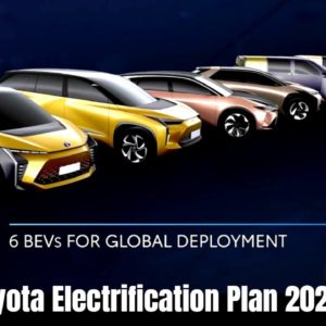 Toyota Electrification Plan 2021