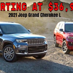 2021 Jeep Grand Cherokee L Lineup Pricing Announced