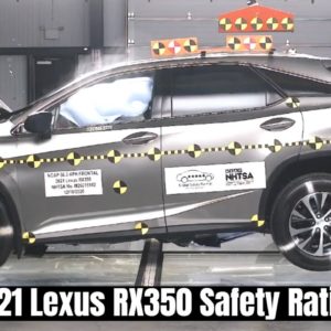 2021 Lexus RX350 Safety Rating and Testing