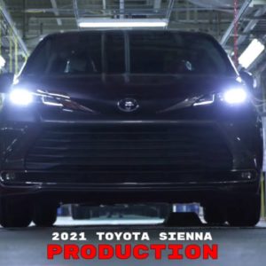 2021 Toyota Sienna Production Line at Toyota Indiana
