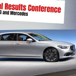 Daimler AG and Mercedes Annual Results Conference 2020 With 2021 Lineup