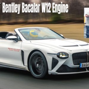 First Bentley Bacalar W12 Engine Completes Testing