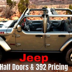 Jeep new Half Doors & Pricing of the 2021 Jeep Wrangler Rubicon 392