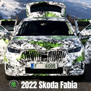 New 2022 Skoda Fabia Testing and Development