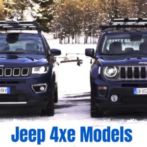Winter Driving with the 2021 Jeep 4xe Models
