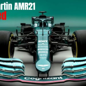 2021 Aston Martin AMR21 F1 Race Car Revealed