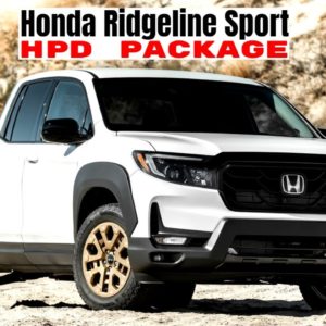 2021 Honda Ridgeline Sport with HPD Package