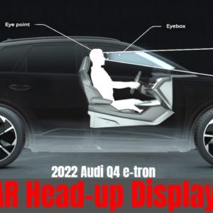 2022 Audi Q4 e-tron AR Head-up Display