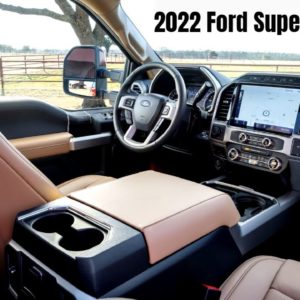 2022 Ford Super Duty F250 Lariat Tremor and F350 Limited Interior