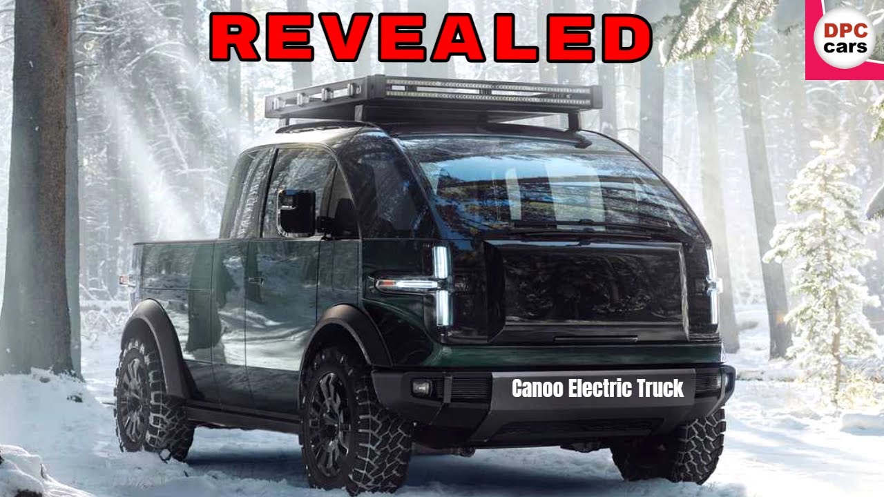 Canoo Electric Pickup Truck Revealed