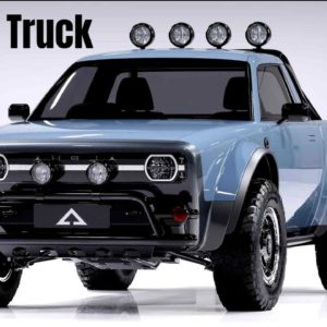 Electric Alpha Wolf Compact EV Pickup Truck