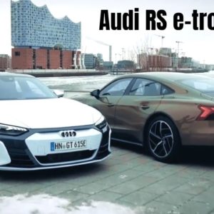 Fully Electric Audi RS e-tron GT Trailer