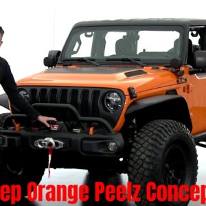 Jeep Orange Peelz Concept 2021 Easter Jeep Safari