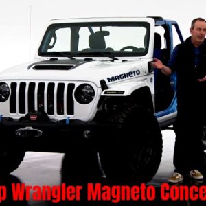 Jeep Wrangler Magneto Concept 2021 Easter Jeep Safari