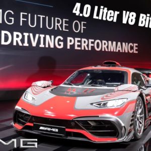 Mercedes AMG E Performance 4.0 Liter V8 Biturbo Engine