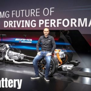 Mercedes AMG Performance Hybrid with 2.0 Liter Engine Battery