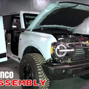 New 2021 Ford Bronco Disassembly and Customization
