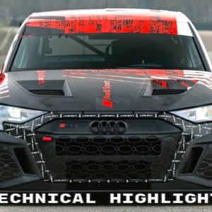 New Audi RS3 LMS Technical Highlights