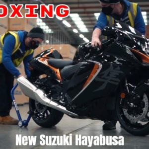 New Suzuki Hayabusa Unboxing