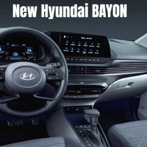 The New Hyundai BAYON Interior
