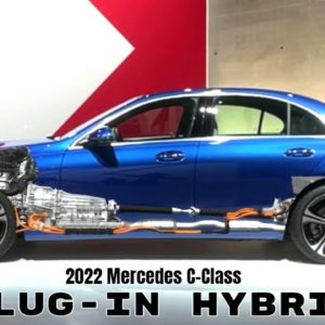 Augmented Reality 2022 Mercedes C-Class Plug-in Hybrid