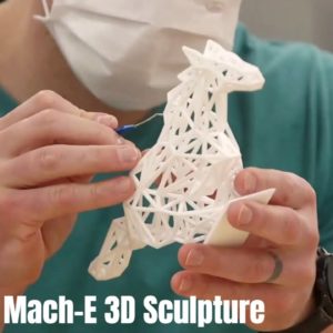 How To Make Ford Mustang Mach-E 3D Printed Sculpture