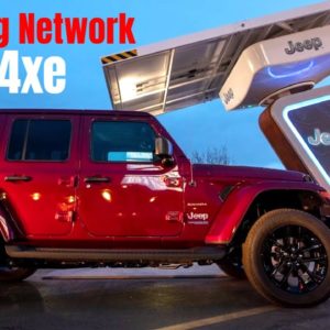 Jeep 4xe Charging Network Launched