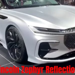 Lincoln Zephyr Reflection Reveal at Auto Shanghai 2021