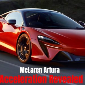 McLaren Artura Acceleration Figures Revealed