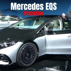 Mercedes EQS Electric S Class Overview