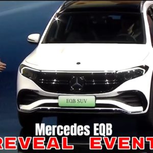 New Mercedes EQB Electric SUV Reveal Event